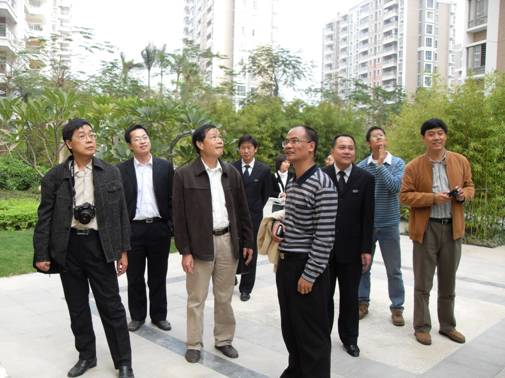 广东省风景园林协会专家组莅临我司指导
